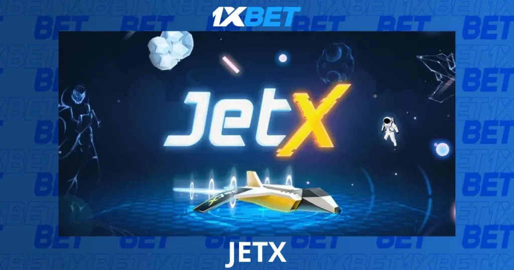 JetX instant betting game at 1xBet Cambodia